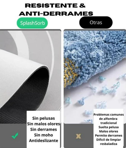 ALFOMBRA DE DUCHA SUPER ABSORVENTE