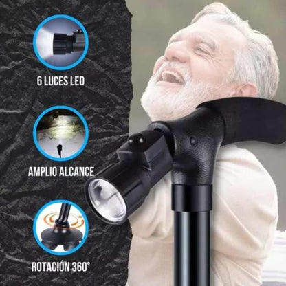 Smart Stick™ - El primer bastón inteligente que alivia el dolor de rodillas. (Cuatro veces más estabilidad)