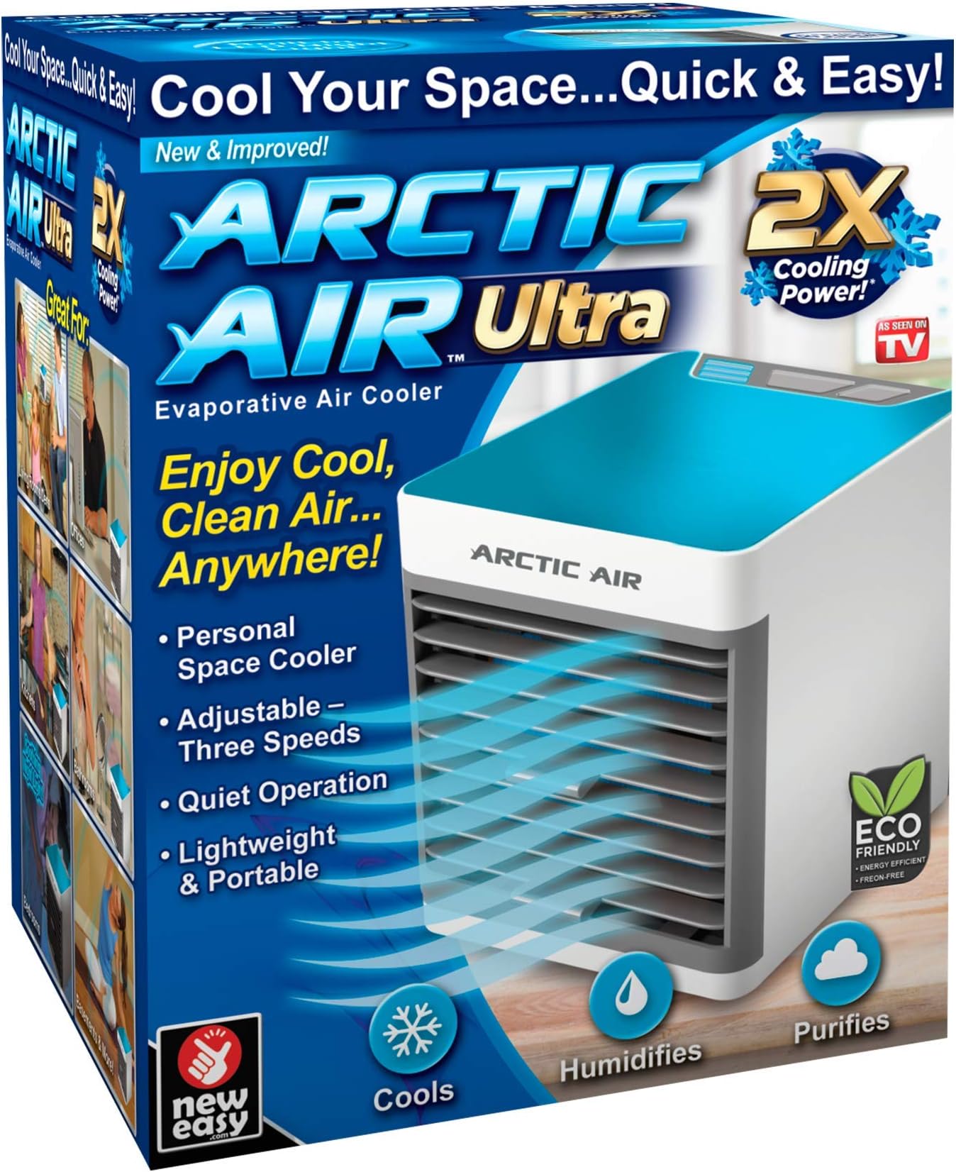 ARTIC AIR ENFRIADOR DE AIRE ULTRA EVAPORATIVO